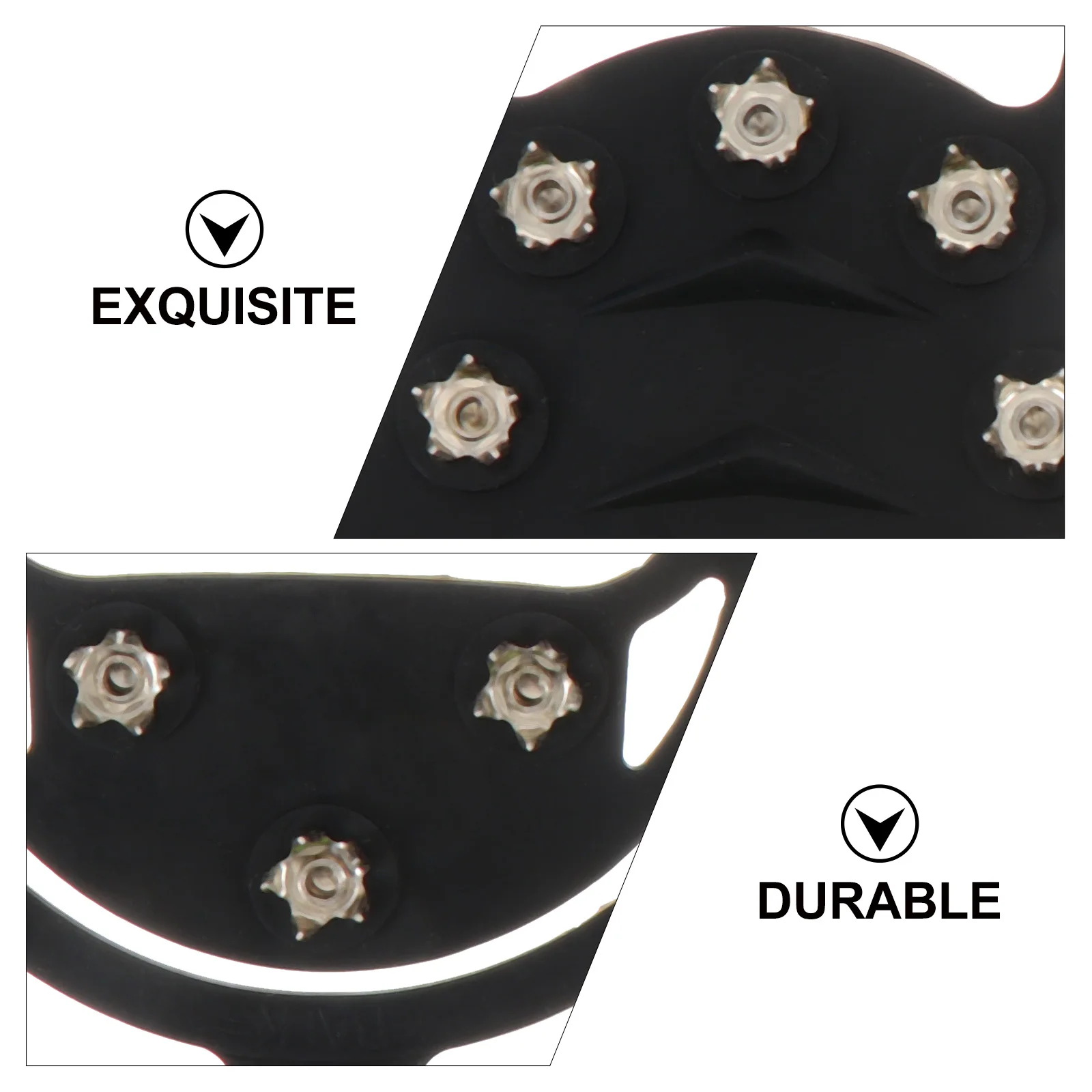 Metal Anti Slip Shoes Cover Crampons for Hiking Climbing Camping Ice Cleats Skates Grippers Suitable Boots Sports 
Metal Anti Slip Shoes Cover Crampons for Hiking Climbing Camping Ice Cleats Skates Grippers Suitable Boots Sports