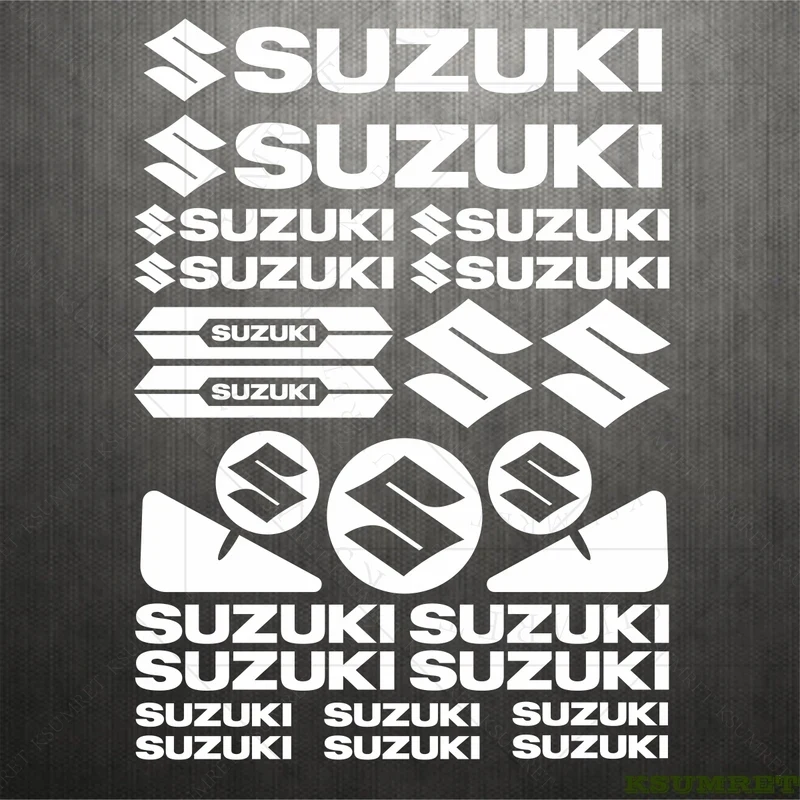 Suzuki Stickers Logo Motorcycle Emblem Decals
Suzuki Stickers Logo Motorcycle Emblem Decals