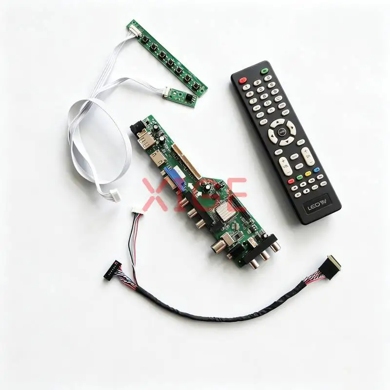 Controller Board Fit N133BGE LT133EE10 LT133EE09 N133B6 HDMI/VGA/AV/USB/DVB 1366*768 Laptop Screen 40-Pin LVDS 1366x768 Kit DIY
Controller Board Fit N133BGE LT133EE10 LT133EE09 N133B6 HDMI/VGA/AV/USB/DVB 1366*768 Laptop Screen 40-Pin LVDS 1366x768 Kit DIY