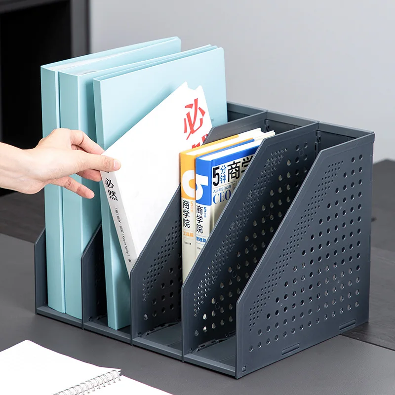 Office Supplies File Box Quadruple File Holder Desktop Data Shelf Storage Thickened File Sorting Shelf
Office Supplies File Box Quadruple File Holder Desktop Data Shelf Storage Thickened File Sorting Shelf