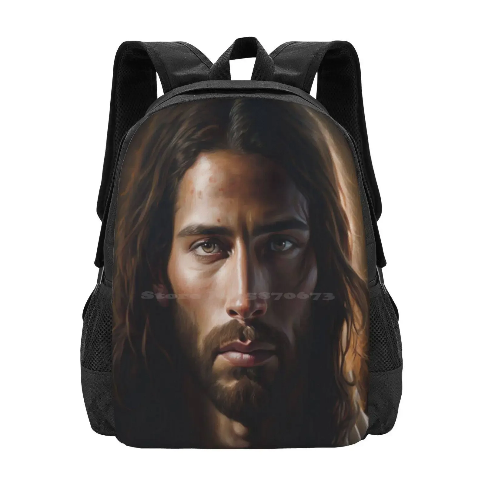 Jesus Christ Drawing Portrait Style Hot Sale Schoolbag Backpack Fashion Bags Jesus Christ Portrait
Jesus Christ Drawing Portrait Style Hot Sale Schoolbag Backpack Fashion Bags Jesus Christ Portrait