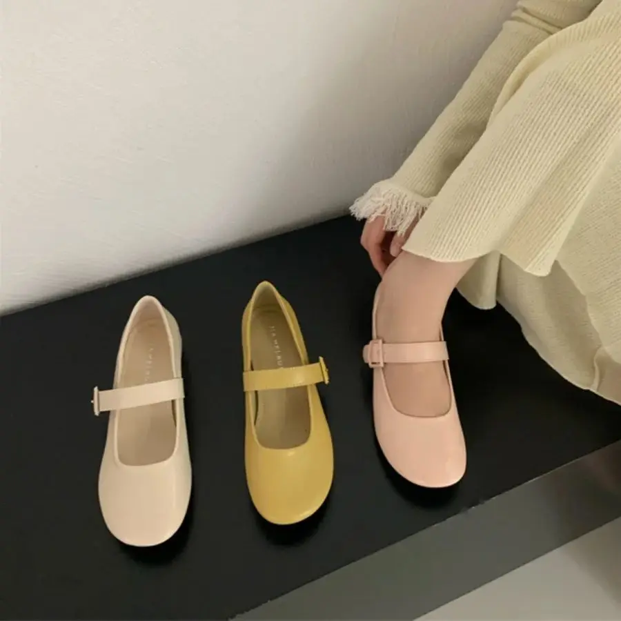 Bailamos Womens Flats Casual Lace-Up Round Toe Retro Low Heels Mary Janes Shallow Leisure Shoes Ballet Shoes Dress Shoes Mujer
Bailamos Womens Flats Casual Lace-Up Round Toe Retro Low Heels Mary Janes Shallow Leisure Shoes Ballet Shoes Dress Shoes Mujer