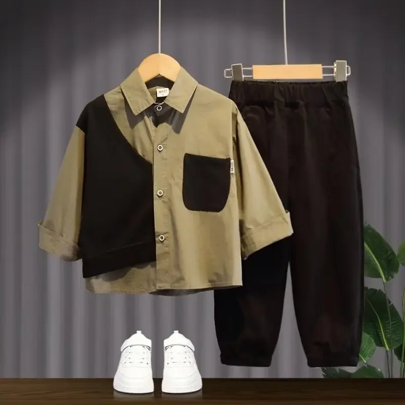 Baby Clothes Suit Boys Outfit Sets Baby Boys Shirts+ Pants SetsChildren's Set 2 to 6 yearsSpring Autumn New
Baby Clothes Suit Boys Outfit Sets Baby Boys Shirts+ Pants SetsChildren's Set 2 to 6 yearsSpring Autumn New
