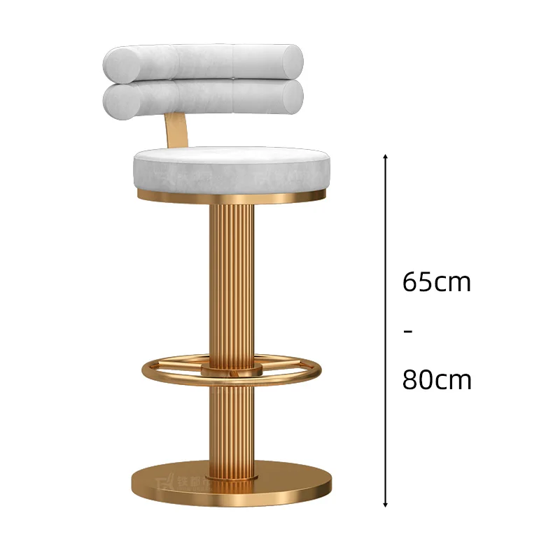 Backrest Chair Bar Stools Designer Aesthetic Swivel Nordic Stools Height Adjustable Taburete Alto Cocina Bar Furniture
Backrest Chair Bar Stools Designer Aesthetic Swivel Nordic Stools Height Adjustable Taburete Alto Cocina Bar Furniture