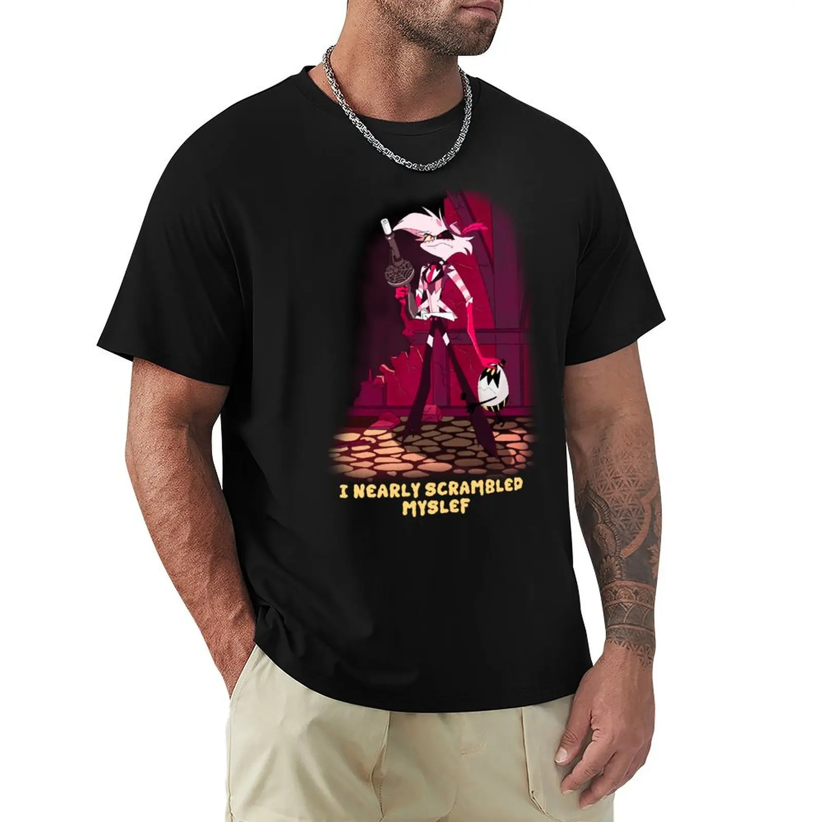 Hazbin Scrambled T-Shirt customs design your own funny costumes t shirt men 100℅ cotton
Hazbin Scrambled T-Shirt customs design your own funny costumes t shirt men 100℅ cotton