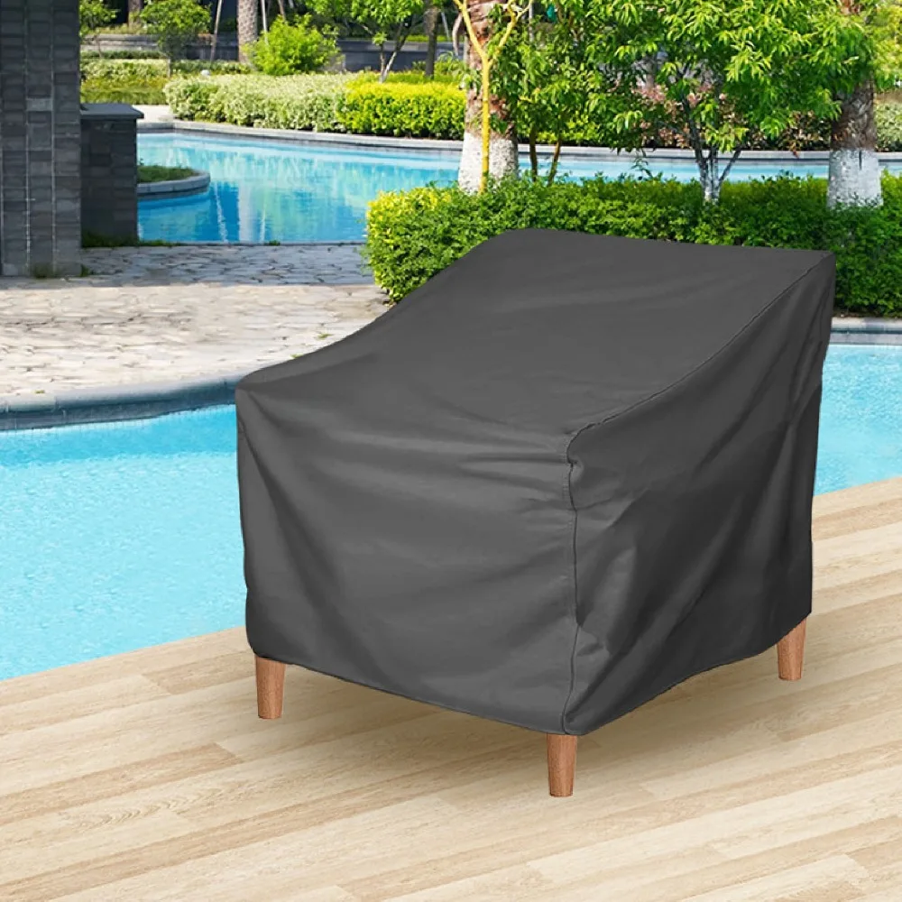 Water Resistant Patio Chair Cover Polyester Dust Resistant Outdoor Furniture Cover Heavy Duty Fabric Waterproof
Water Resistant Patio Chair Cover Polyester Dust Resistant Outdoor Furniture Cover Heavy Duty Fabric Waterproof