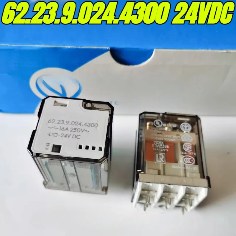 (Brand New Original)1pcs/lot 100% original genuine relay:62.23.9.024.4300 24VDC DC24V 16A 8pins
(Brand New Original)1pcs/lot 100% original genuine relay:62.23.9.024.4300 24VDC DC24V 16A 8pins