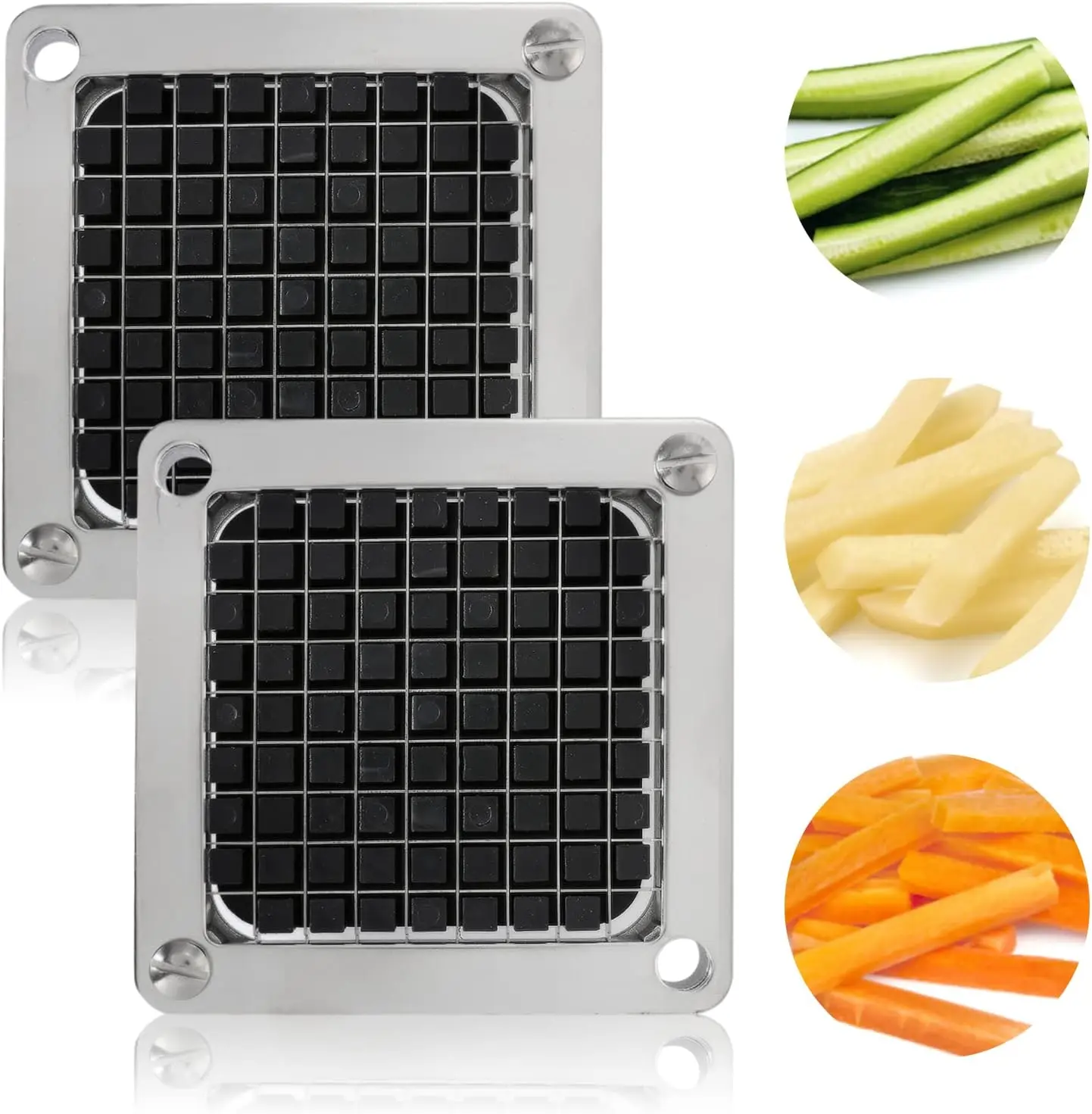 Commercial Vegetable Chopper Dicer Stainless Steel Blade for Fruit Cutting Machine Tomato French Fries Cutter
Commercial Vegetable Chopper Dicer Stainless Steel Blade for Fruit Cutting Machine Tomato French Fries Cutter