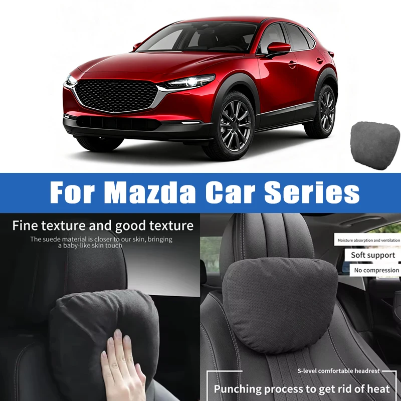 Top Quality Car Headrest Neck Support Seat Soft Neck Pillow Breathable For Mazda 3 6 CX3 CX5 CX7 CX9 MX5 Miata RX8 CX30 CX50
Top Quality Car Headrest Neck Support Seat Soft Neck Pillow Breathable For Mazda 3 6 CX3 CX5 CX7 CX9 MX5 Miata RX8 CX30 CX50