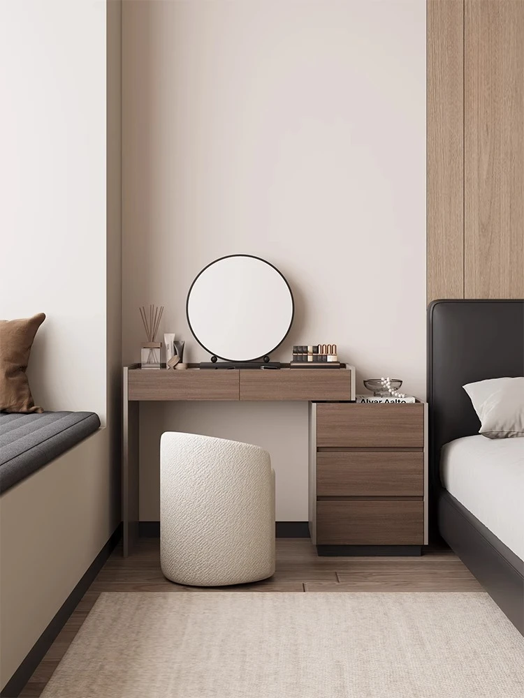 Dresser, chest, integrated bedroom, bedside retractable dressing table, light luxury high-end dressing table
Dresser, chest, integrated bedroom, bedside retractable dressing table, light luxury high-end dressing table