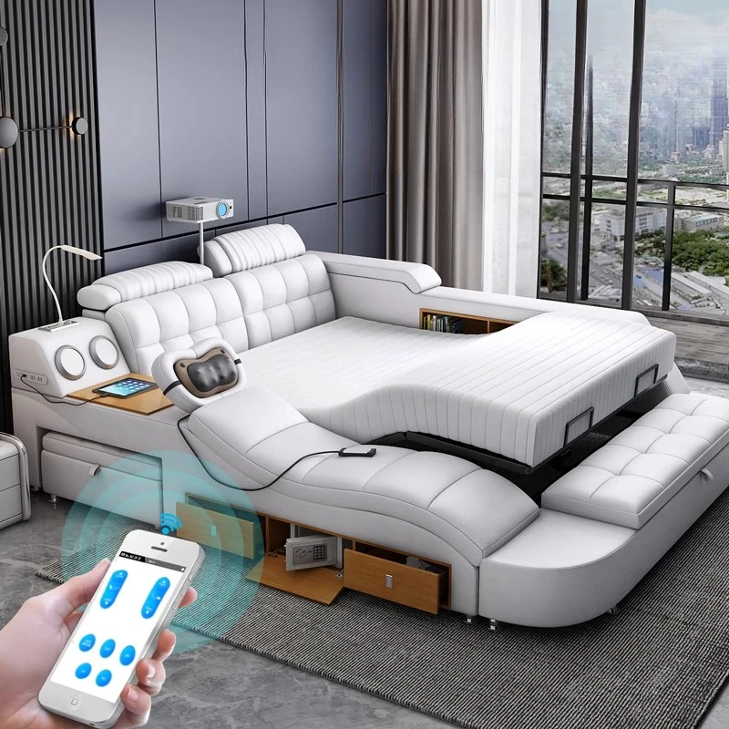 Upholstered Headboard Luxury Bed Storage Box Frame Tatami Home Bed Modern Massage Cama De Lujo Para Dormitorio Bedroom Furniture
Upholstered Headboard Luxury Bed Storage Box Frame Tatami Home Bed Modern Massage Cama De Lujo Para Dormitorio Bedroom Furniture