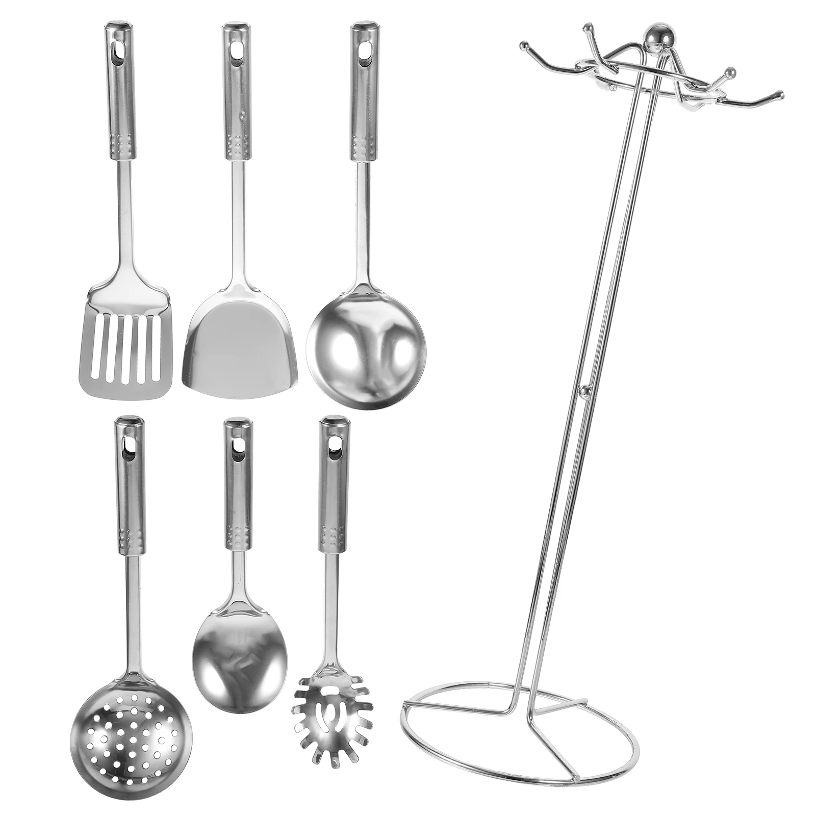 6pcs Stainless Steel Kitchen Utensils Set Quality Cooking Tools Soup Ladle Skimmer Turner Spoon Shovel Colander
6pcs Stainless Steel Kitchen Utensils Set Quality Cooking Tools Soup Ladle Skimmer Turner Spoon Shovel Colander