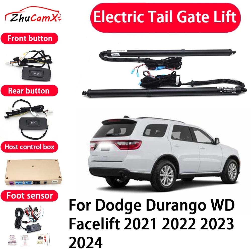 ZhuCamX Car Automatic Electric Tail Gate Lift Tailgate Assist System for Dodge Durango WD Facelift 2021 2022 2023 2024
ZhuCamX Car Automatic Electric Tail Gate Lift Tailgate Assist System for Dodge Durango WD Facelift 2021 2022 2023 2024