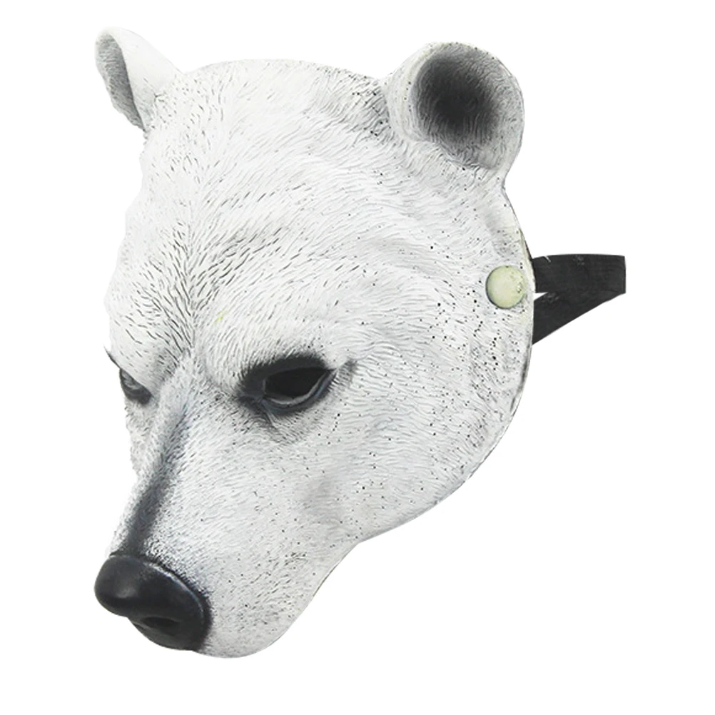 Polar Bear Mask Masquerade Cosplay Animal Face for Halloween Unique Costume Prop Make up Carnival
Polar Bear Mask Masquerade Cosplay Animal Face for Halloween Unique Costume Prop Make up Carnival