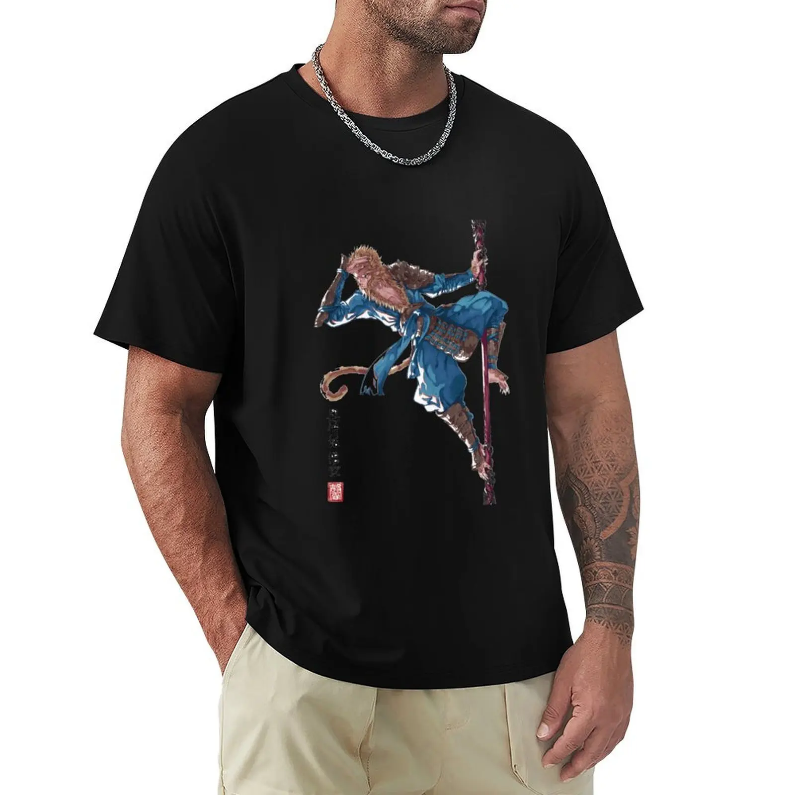 Black Myth: Wukong fanart characters T-Shirt vintage anime shirt hippie clothes vintage t shirts mens clothing
Black Myth: Wukong fanart characters T-Shirt vintage anime shirt hippie clothes vintage t shirts mens clothing