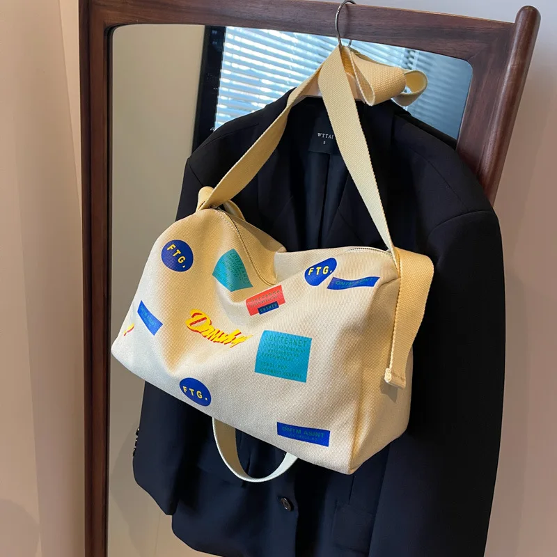 Thickened Canvas Printed Pillow Bags for Women High Quality Messenger Bag, Large Capacity Casual Versatile Handbag Shoulder Bag
Thickened Canvas Printed Pillow Bags for Women High Quality Messenger Bag, Large Capacity Casual Versatile Handbag Shoulder Bag
