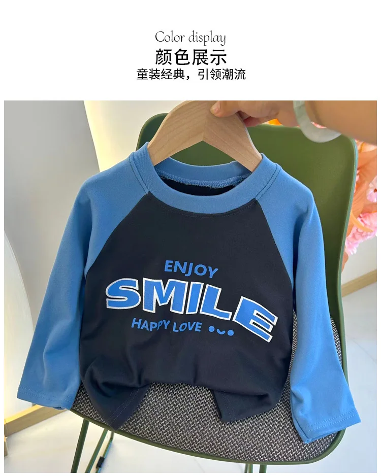 Korean Style Kids Long Sleeve Shirt 12 S628d9d891e31410ab3e6b2db1fae20bds