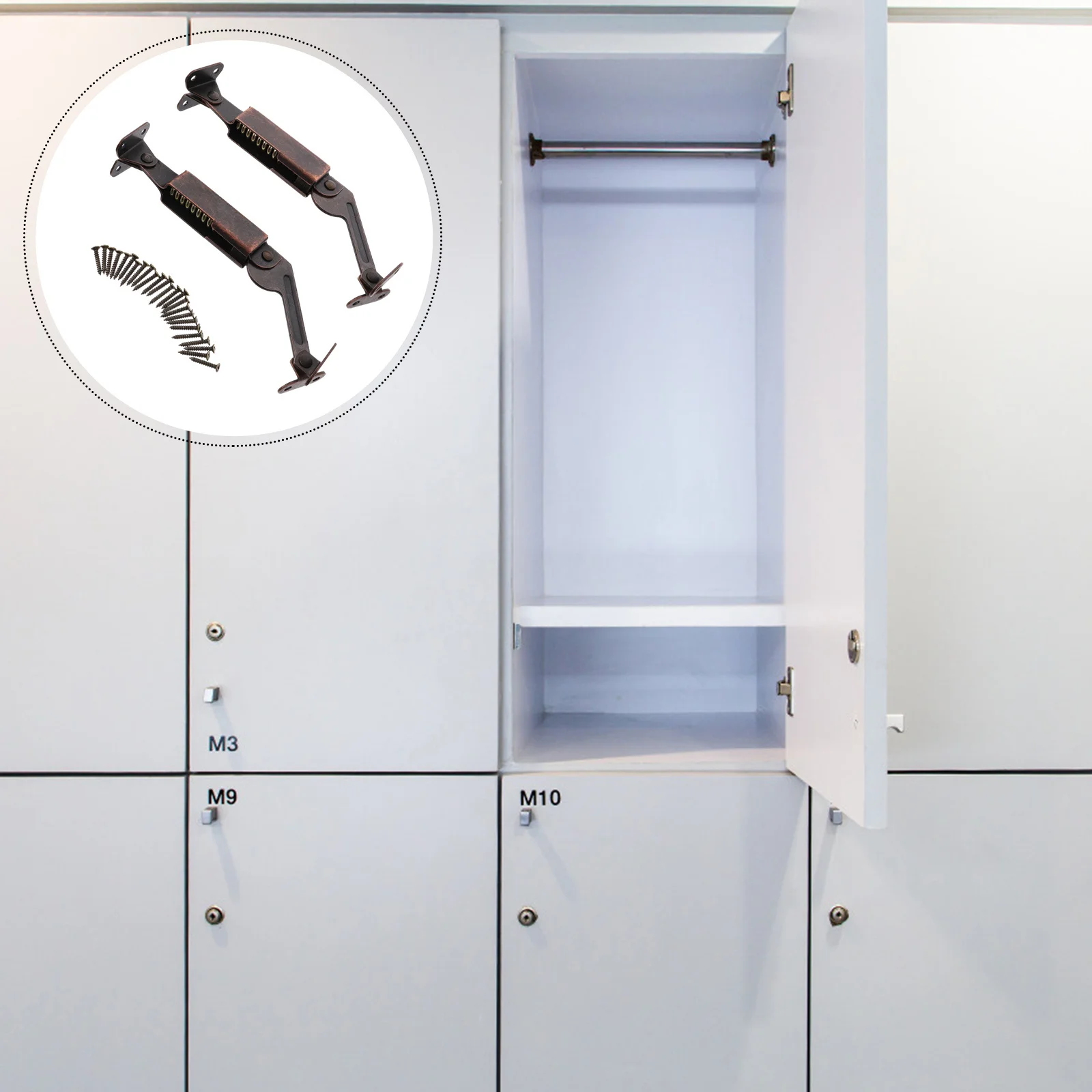 2pcs Iron Spring Lid Support Hinge Upturned Box Cabinet Door Hinge Universal Fit For Chest Soft Close Hardware Accessory
2pcs Iron Spring Lid Support Hinge Upturned Box Cabinet Door Hinge Universal Fit For Chest Soft Close Hardware Accessory