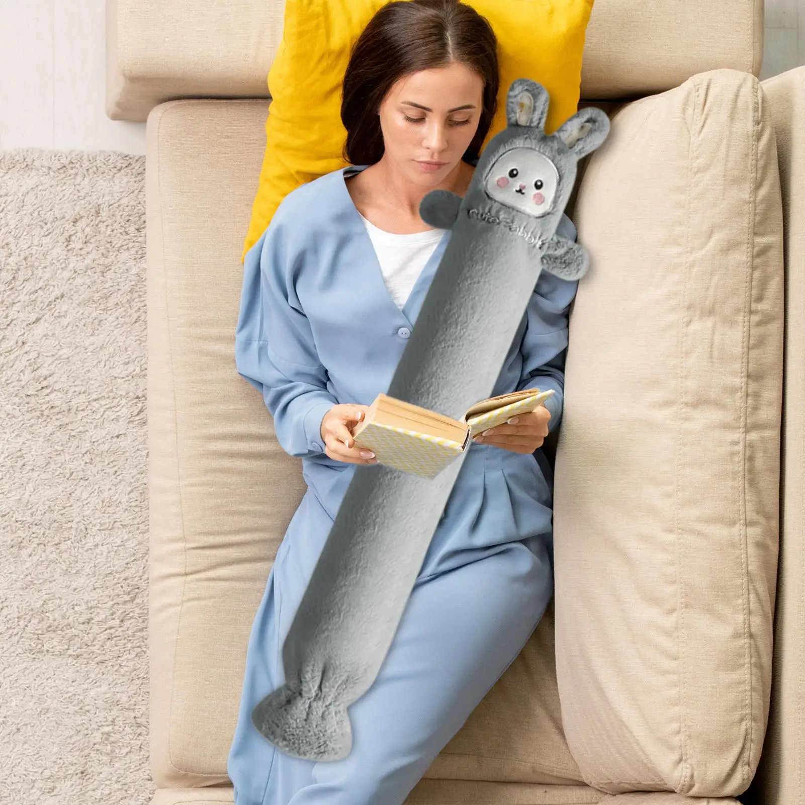 Hot Water Bag Bunny Cold Warmer Long Hot Water Pouch With Cover For Neck Shoulder Abdomen Hand Legs Legs Women Men Kids Travel
Hot Water Bag Bunny Cold Warmer Long Hot Water Pouch With Cover For Neck Shoulder Abdomen Hand Legs Legs Women Men Kids Travel