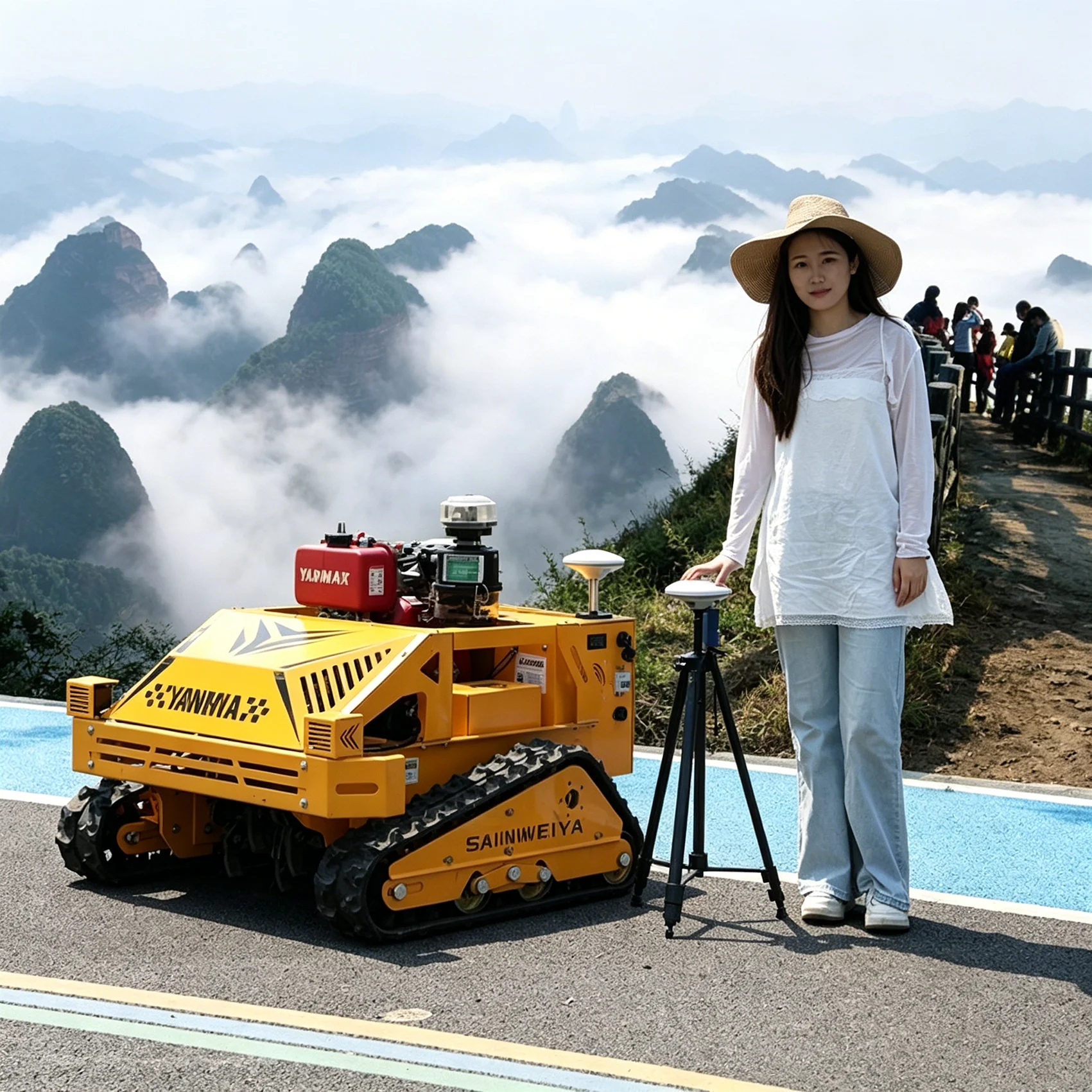 Customized Self-propelled 4-stroke Lawn Mower, Stable Running for Landscape Greening Maintenance
Customized Self-propelled 4-stroke Lawn Mower, Stable Running for Landscape Greening Maintenance
