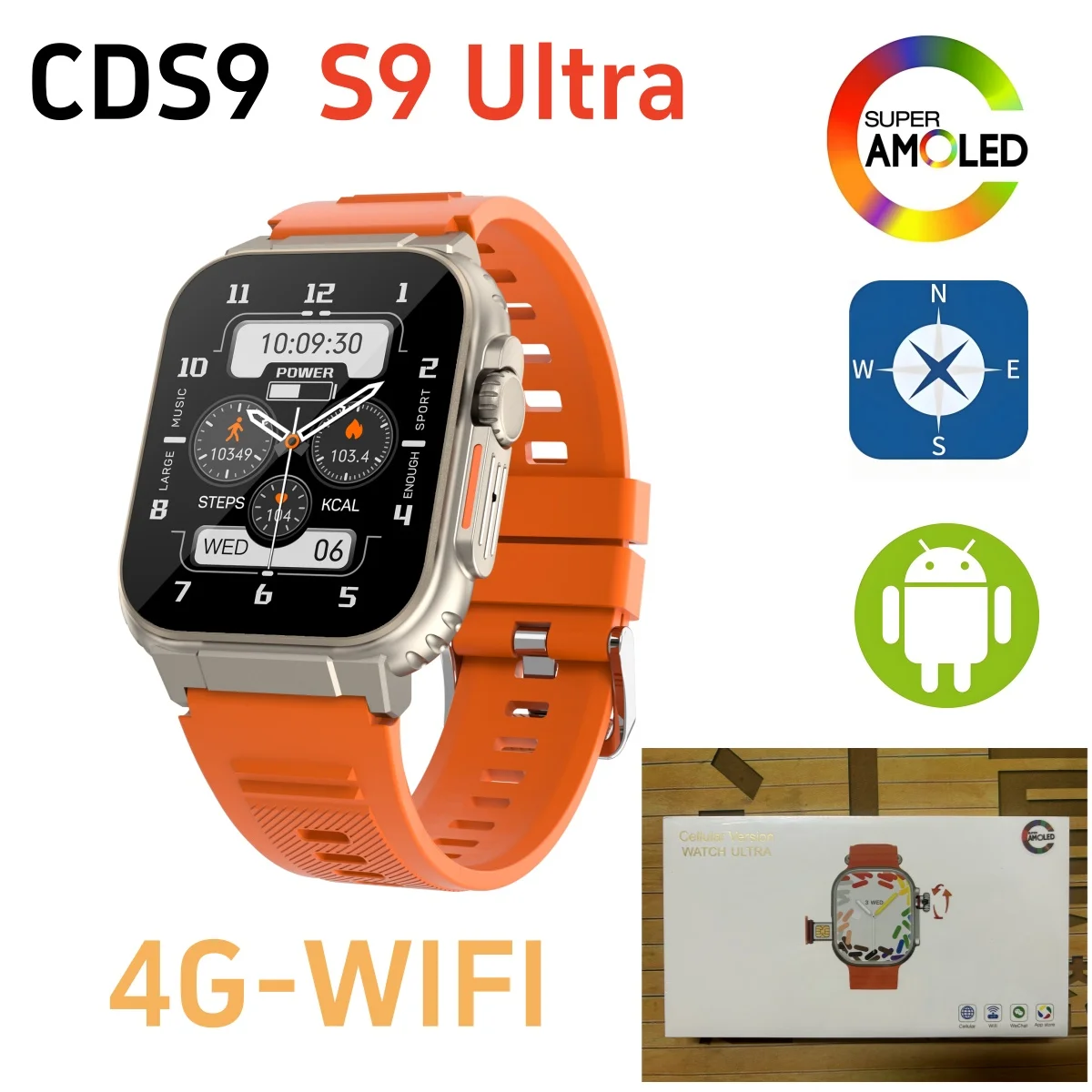 Роскошная конфигурация, 4G, сотовая версия, умные часы, Android, вращающаяся на 180 ° камера, видеозвонок, компас, NFC WIFI
Роскошная конфигурация, 4G, сотовая версия, умные часы, Android, вращающаяся на 180 ° камера, видеозвонок, компас, NFC WIFI