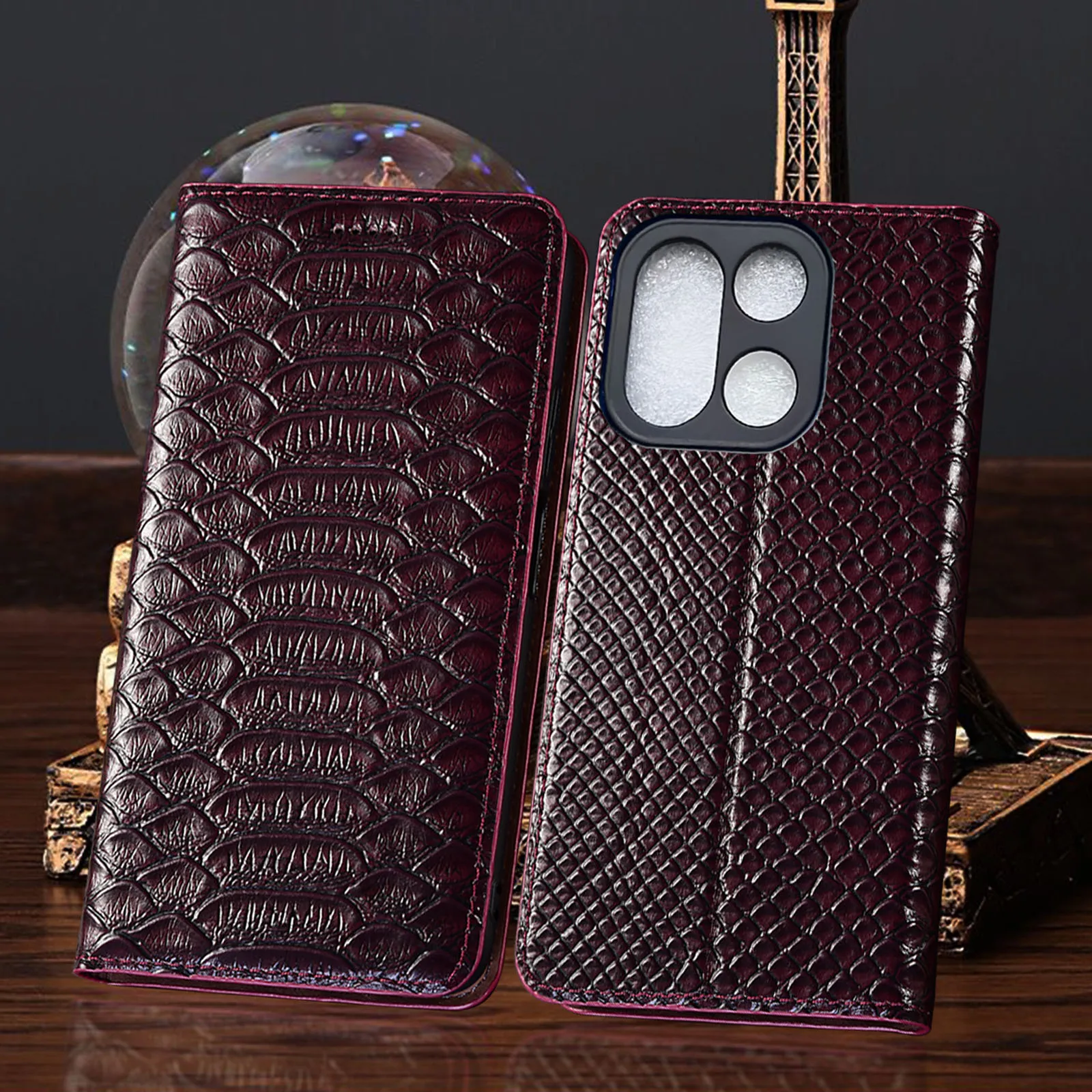 Genuine Leather Phone Case For Oneplus 10R 10T 11 12 12R 13 13R 13T 15 Pro Python Pattern Wallet Flip Cover Case Cowhide No-Slip
Genuine Leather Phone Case For Oneplus 10R 10T 11 12 12R 13 13R 13T 15 Pro Python Pattern Wallet Flip Cover Case Cowhide No-Slip