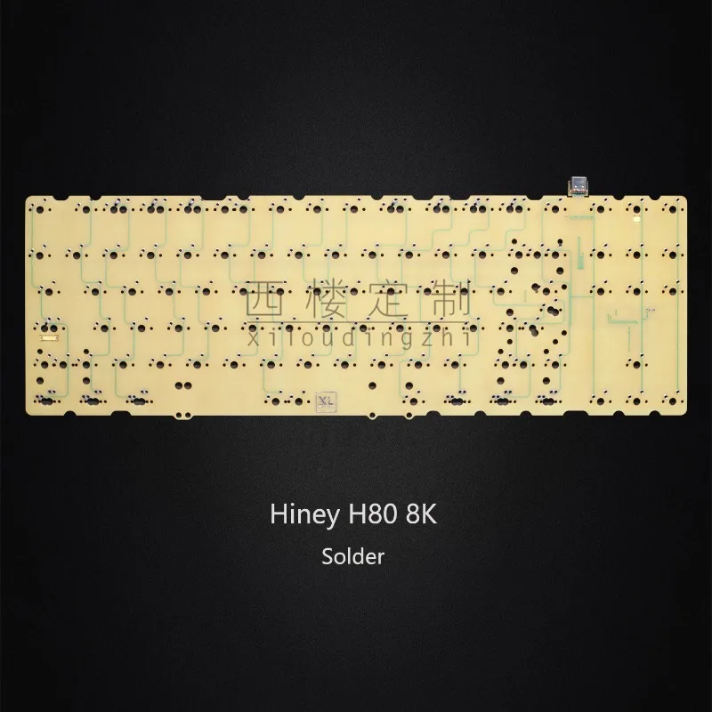 Hiney H80 Keyboard Accessory CEM-3 Soldered PCB 8K Return Rate Wired Single-mode PCB Gaming Keyboard Accessories Supports VIA
Hiney H80 Keyboard Accessory CEM-3 Soldered PCB 8K Return Rate Wired Single-mode PCB Gaming Keyboard Accessories Supports VIA