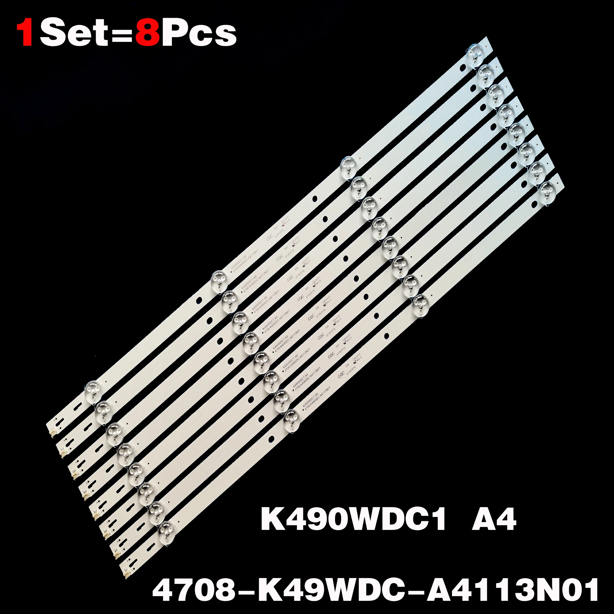 LED TV backlight for Toshiba 49u5855ec 49puf6032/T3 49dl4012n/62 Polaroid p49fn0038k Supra stv-lc50lt0010f stv-lc50st20 50U750TS
LED TV backlight for Toshiba 49u5855ec 49puf6032/T3 49dl4012n/62 Polaroid p49fn0038k Supra stv-lc50lt0010f stv-lc50st20 50U750TS