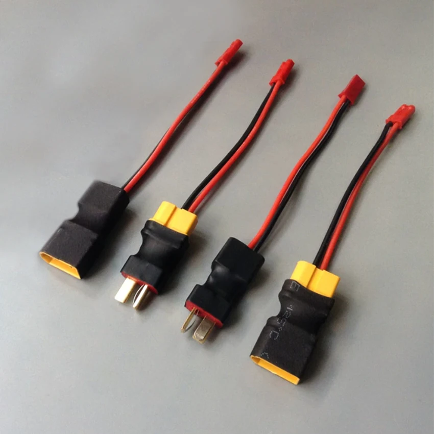 T-plug XT60 Male to Female JST Female JR In-line Power Adapter Lipo Connector for RC Battery Model Charger Accessory
T-plug XT60 Male to Female JST Female JR In-line Power Adapter Lipo Connector for RC Battery Model Charger Accessory