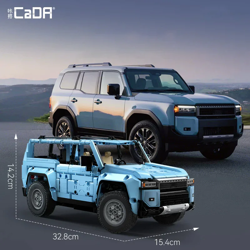 Cada 1:14 App RC Off Road Vehicle Model Building Blocks Set 586PCS Technical Car Construction Toys Kids Holiday Gifts
Cada 1:14 App RC Off Road Vehicle Model Building Blocks Set 586PCS Technical Car Construction Toys Kids Holiday Gifts
