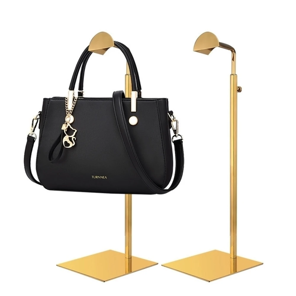 Wholesale Polished Gold Lady Adjustable Height Handbag Stands Display Metal Stainless Steel Bag Stand Racks Holder Rack
Wholesale Polished Gold Lady Adjustable Height Handbag Stands Display Metal Stainless Steel Bag Stand Racks Holder Rack