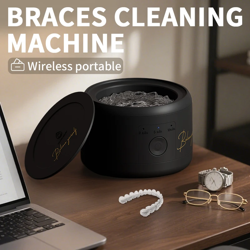 USB Electric Ultrasonic Cleaning Machine, Multi-Function for Denture Braces Box Invisible Retainer, Cleaner Device
USB Electric Ultrasonic Cleaning Machine, Multi-Function for Denture Braces Box Invisible Retainer, Cleaner Device