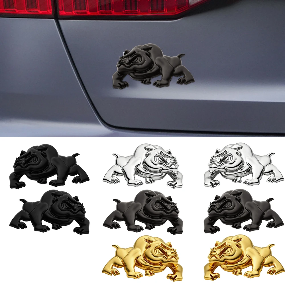 1pair Alloy 3D Dog Individual Car Sticker, Self Adhesive Scratch Covering Metal Auto Emblem Decal for Car Body Fender Tail
1pair Alloy 3D Dog Individual Car Sticker, Self Adhesive Scratch Covering Metal Auto Emblem Decal for Car Body Fender Tail