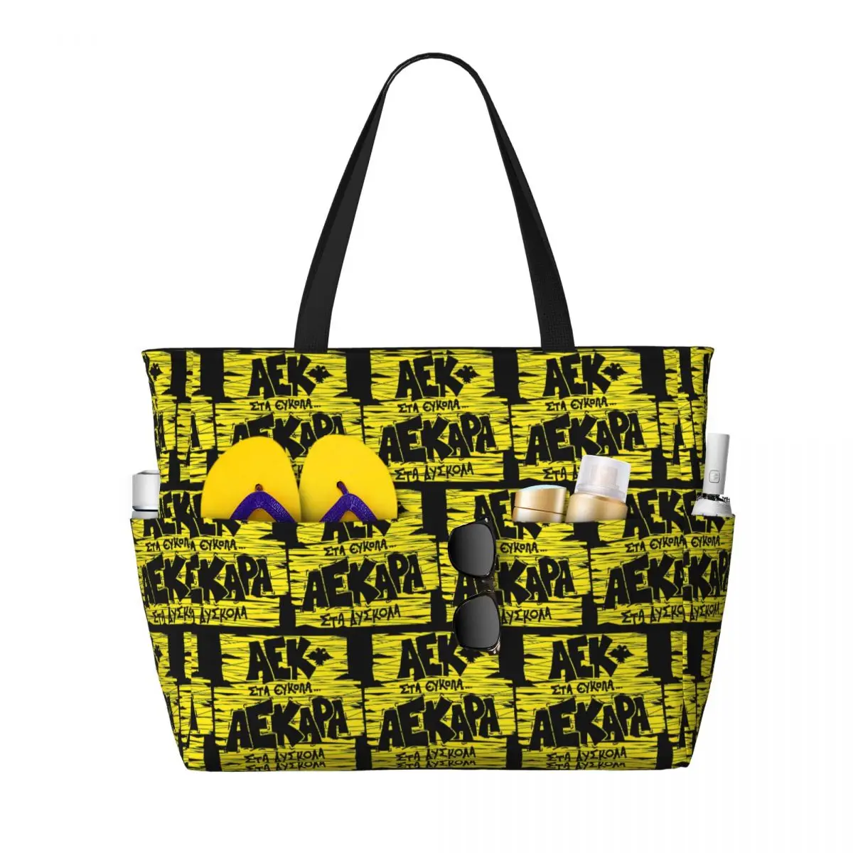 AEK ATHENS Beach Tote Bag Sport Gym Yoga Duffle Large Tote Bag Women Travel Bag Fitness bag
AEK ATHENS Beach Tote Bag Sport Gym Yoga Duffle Large Tote Bag Women Travel Bag Fitness bag