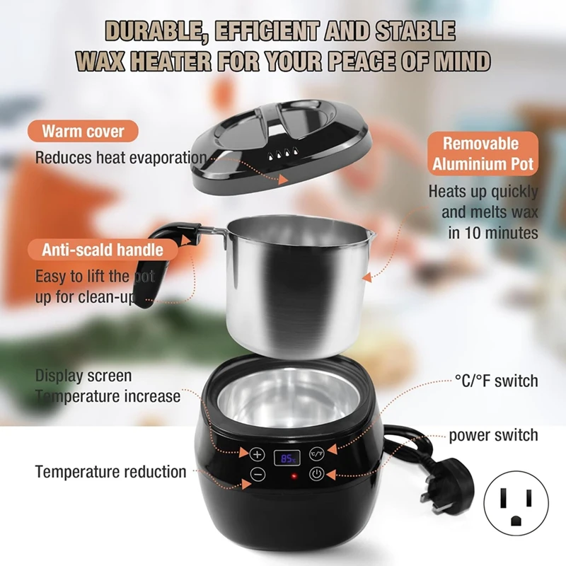 Расплавитель воска, набор для изготовления свечей, горшок для воска емкостью 1000 мл, банки для свечей для изготовления свечей, для изготовления свечей, вилка стандарта США-A27R
Расплавитель воска, набор для изготовления свечей, горшок для воска емкостью 1000 мл, банки для свечей для изготовления свечей, для изготовления свечей, вилка стандарта США-A27R