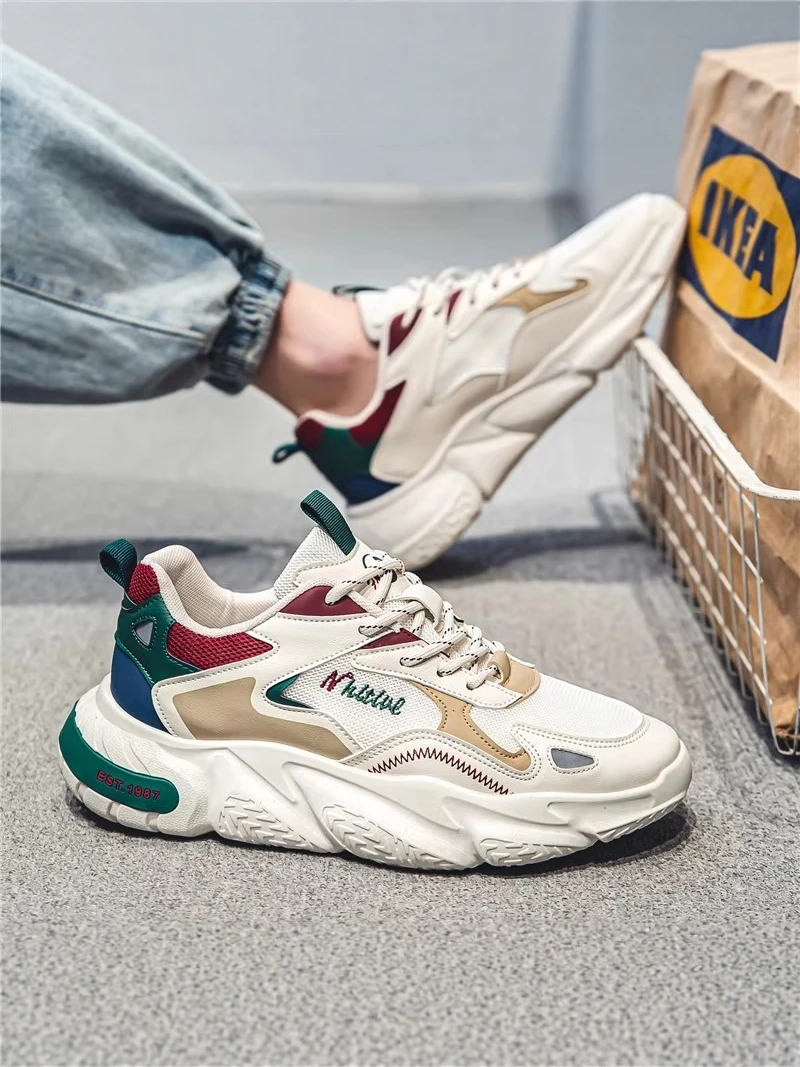 Unisex Sporty Mesh Running Shoes Comfortable Soft Bottom Versatile Casual Sneakers for Teens And Adults Trendy Dad Shoes
Unisex Sporty Mesh Running Shoes Comfortable Soft Bottom Versatile Casual Sneakers for Teens And Adults Trendy Dad Shoes