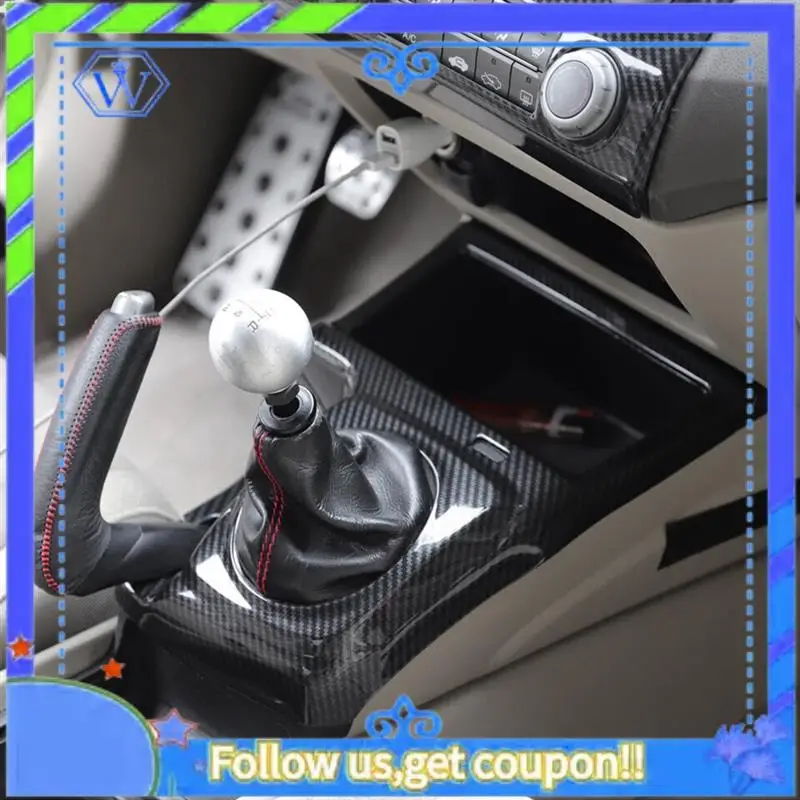 M46K-Carbon Fiber Style Manual Gear Shift Frame Cover Trim Parts For Honda Civic 2006-2011
M46K-Carbon Fiber Style Manual Gear Shift Frame Cover Trim Parts For Honda Civic 2006-2011