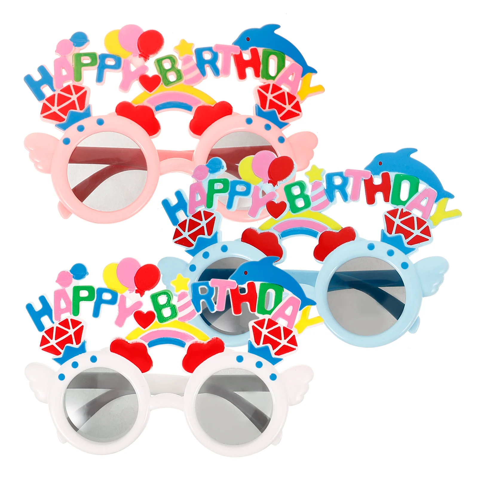 3 Pcs Birthday Accessories Party Decoration Glasses Birthdays Sunglasses Goofy Eyeglasses
3 Pcs Birthday Accessories Party Decoration Glasses Birthdays Sunglasses Goofy Eyeglasses