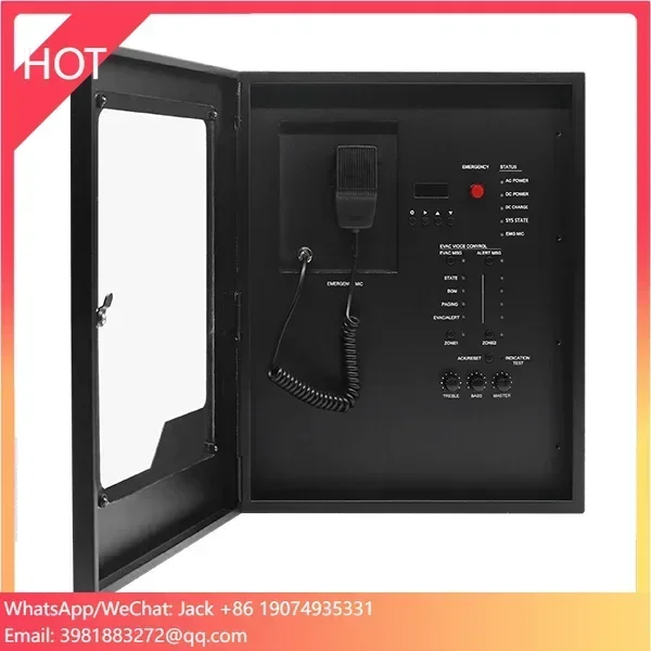 Fire alarm Voice Evacuation Control broadcast system Voice Evacuation Panel
Fire alarm Voice Evacuation Control broadcast system Voice Evacuation Panel