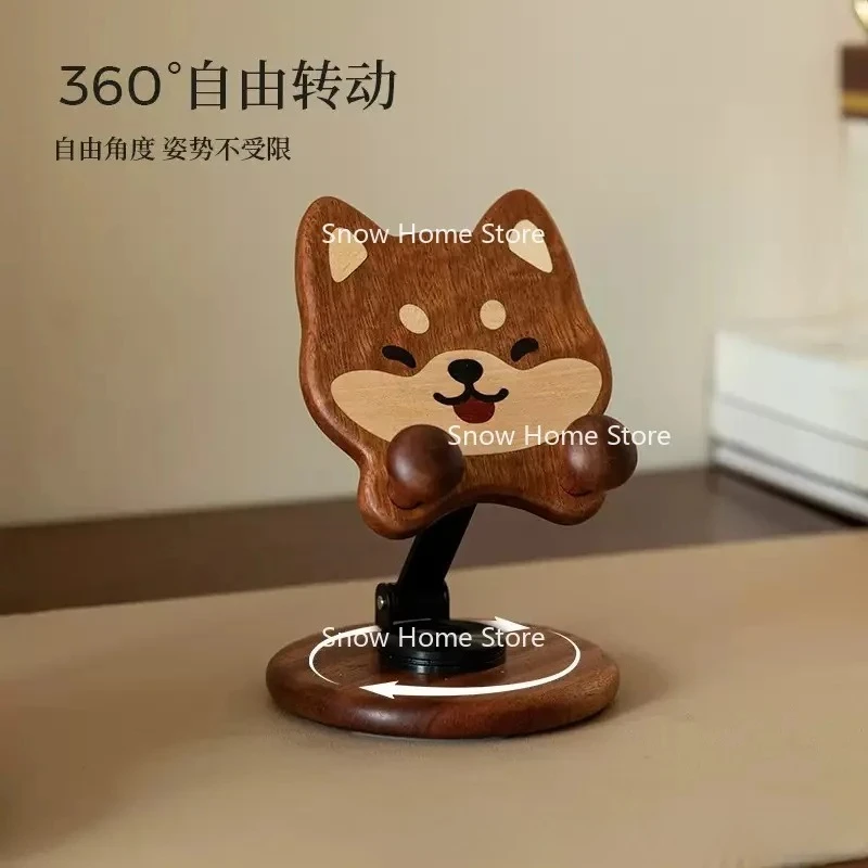Cute Cartoon Shiba Inu Solid Wood Mobile Phone Holder Creative Lazy Portable Desktop
Cute Cartoon Shiba Inu Solid Wood Mobile Phone Holder Creative Lazy Portable Desktop
