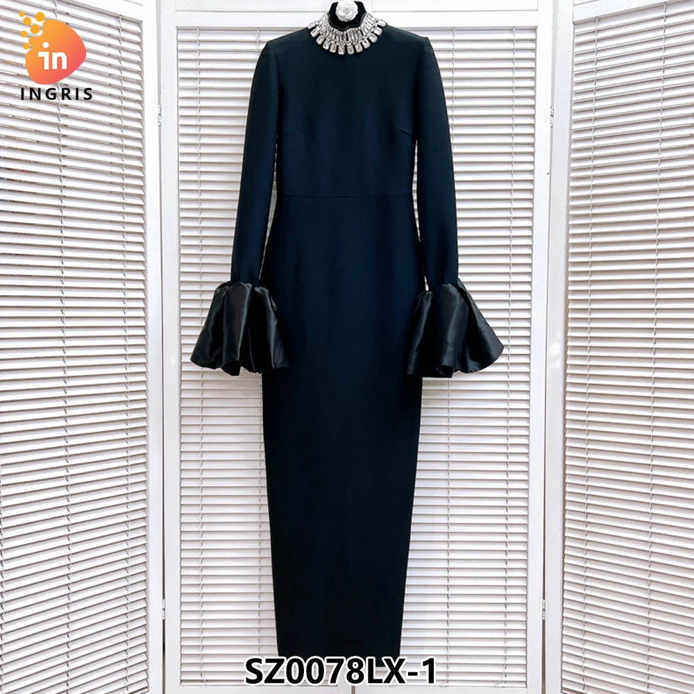 2025 Spring New Stand Collar Long Sleeve Bandage Ruffled Sheath Women's Evening Sexy Casual Elegant Dresses-SZ0078LX
2025 Spring New Stand Collar Long Sleeve Bandage Ruffled Sheath Women's Evening Sexy Casual Elegant Dresses-SZ0078LX