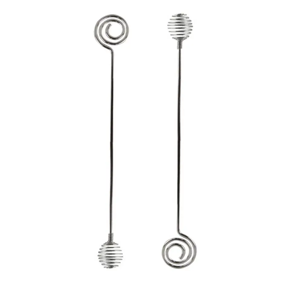 2 Pcs Stainless Steel Stirrer Mixer Coffee Whisk Stirring Sticks Long Handle Mixing for Barber Shop
2 Pcs Stainless Steel Stirrer Mixer Coffee Whisk Stirring Sticks Long Handle Mixing for Barber Shop
