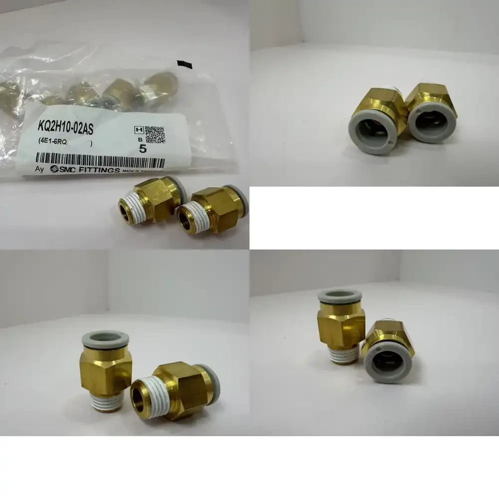 SMC Genuine KQ2H Series Metric Size One-Touch Pneumatic Fitting Male Connector Sealant Cylinder Copper Authentic KQ2H10-02AS
SMC Genuine KQ2H Series Metric Size One-Touch Pneumatic Fitting Male Connector Sealant Cylinder Copper Authentic KQ2H10-02AS