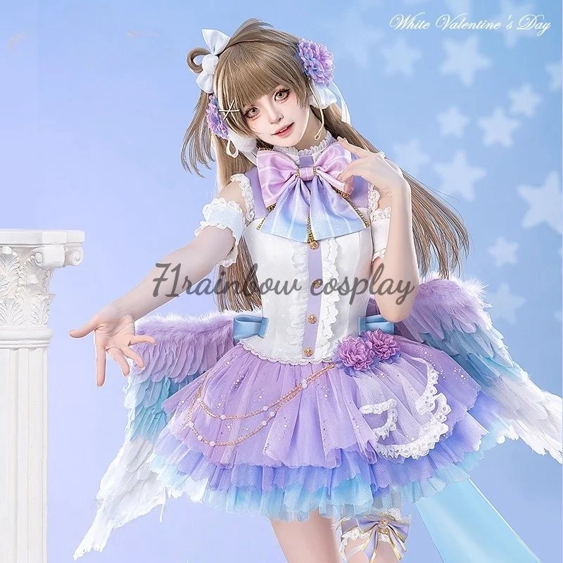 71rainbow Cosplay Kotori Minami Cosplay Lovelive Kotori Minami White Valentine's Day Cosplay Costumes Christmas Outfits Dress
71rainbow Cosplay Kotori Minami Cosplay Lovelive Kotori Minami White Valentine's Day Cosplay Costumes Christmas Outfits Dress