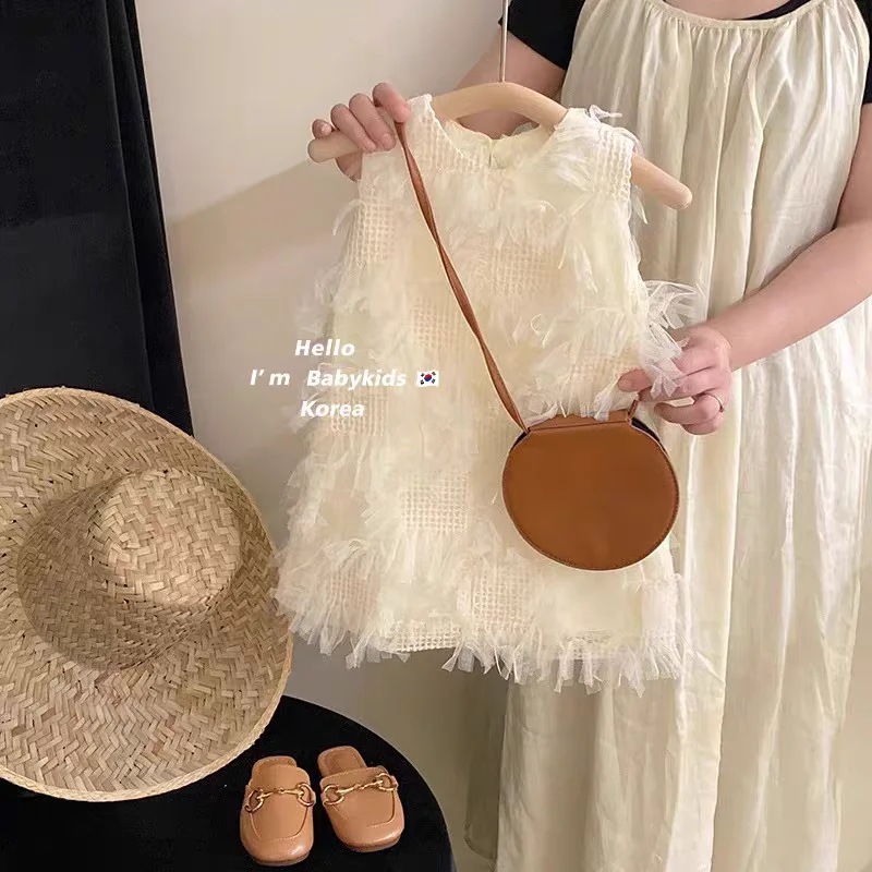 Sweet Girl Dress 2026 Spring/Summer Children's Baby Fashionable Temperament Tank Top Dress High End Dress
Sweet Girl Dress 2026 Spring/Summer Children's Baby Fashionable Temperament Tank Top Dress High End Dress