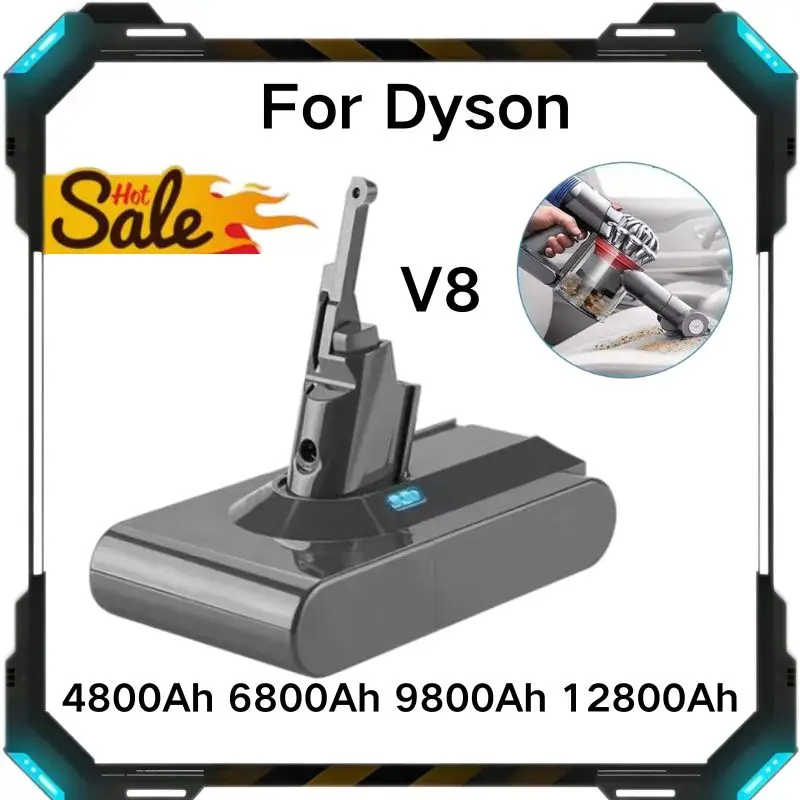 For Dyson V8 Replacement Battery For DysonDC58 DC62 DC74 SV11 SV10 SV12 Absolute Vacuum Cleaner Power Tools Cordless
For Dyson V8 Replacement Battery For DysonDC58 DC62 DC74 SV11 SV10 SV12 Absolute Vacuum Cleaner Power Tools Cordless