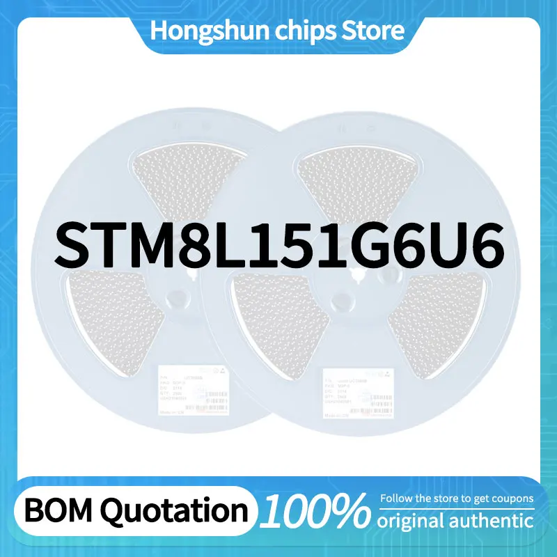 STM8L151G6U6 Standard version
STM8L151G6U6 Standard version