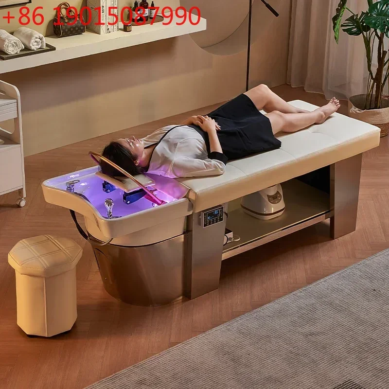 Barber shop shampoo bed, fully reclined hair dedicated hair,constant temperature stainless steel head therapy bed613
Barber shop shampoo bed, fully reclined hair dedicated hair,constant temperature stainless steel head therapy bed613