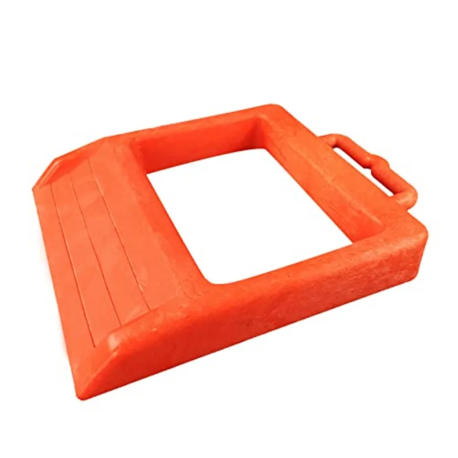 Pallet Jack Chock Heavy Duty Wheel Chock, Pallet Jack Stopper for Truck 14.2" Length x 11.2" Width x 2" Height 1 Pack, Orange
Pallet Jack Chock Heavy Duty Wheel Chock, Pallet Jack Stopper for Truck 14.2" Length x 11.2" Width x 2" Height 1 Pack, Orange