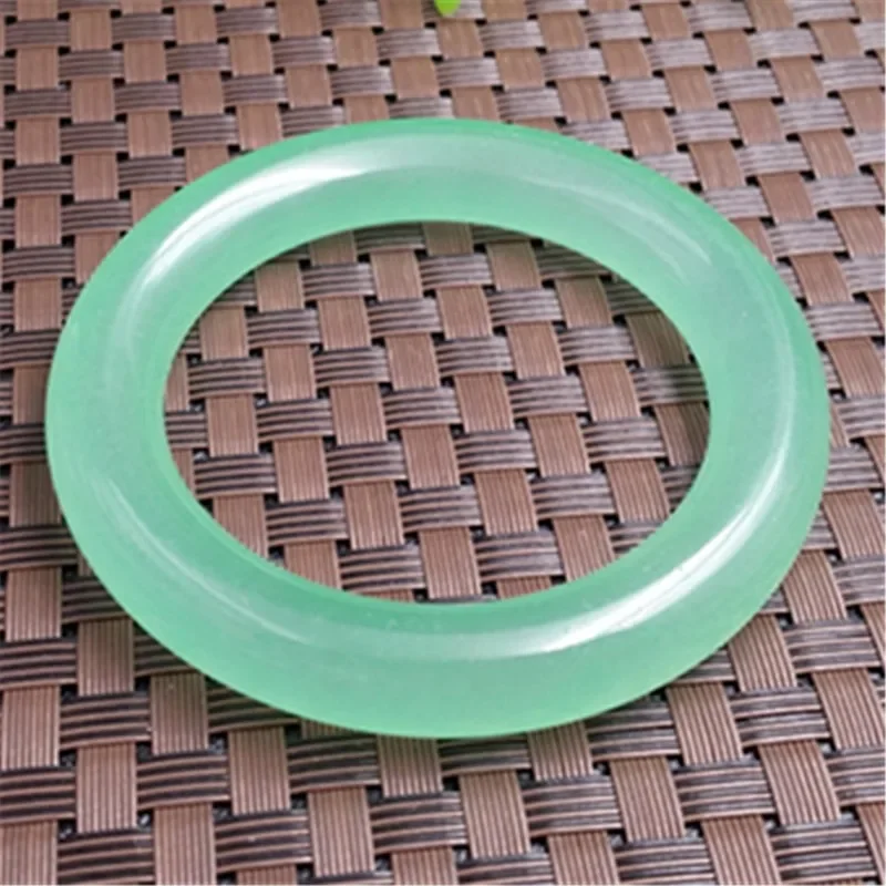 Natural Quartzite Jade Ice Light Green Round Bar Bracelet, Women's Jade Bracelet Jewelry
Natural Quartzite Jade Ice Light Green Round Bar Bracelet, Women's Jade Bracelet Jewelry